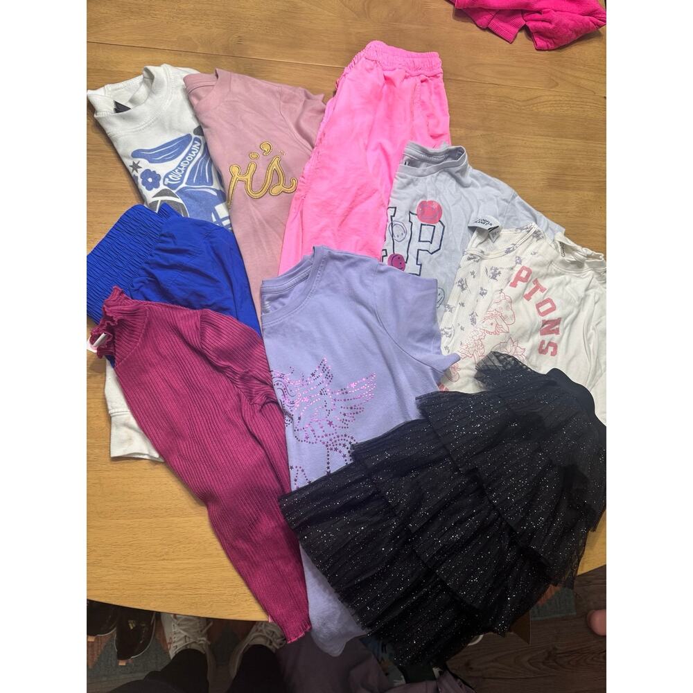 Girls 10/12 bundle assorted items Gap, Cat and Jack, Strawberry shortcake